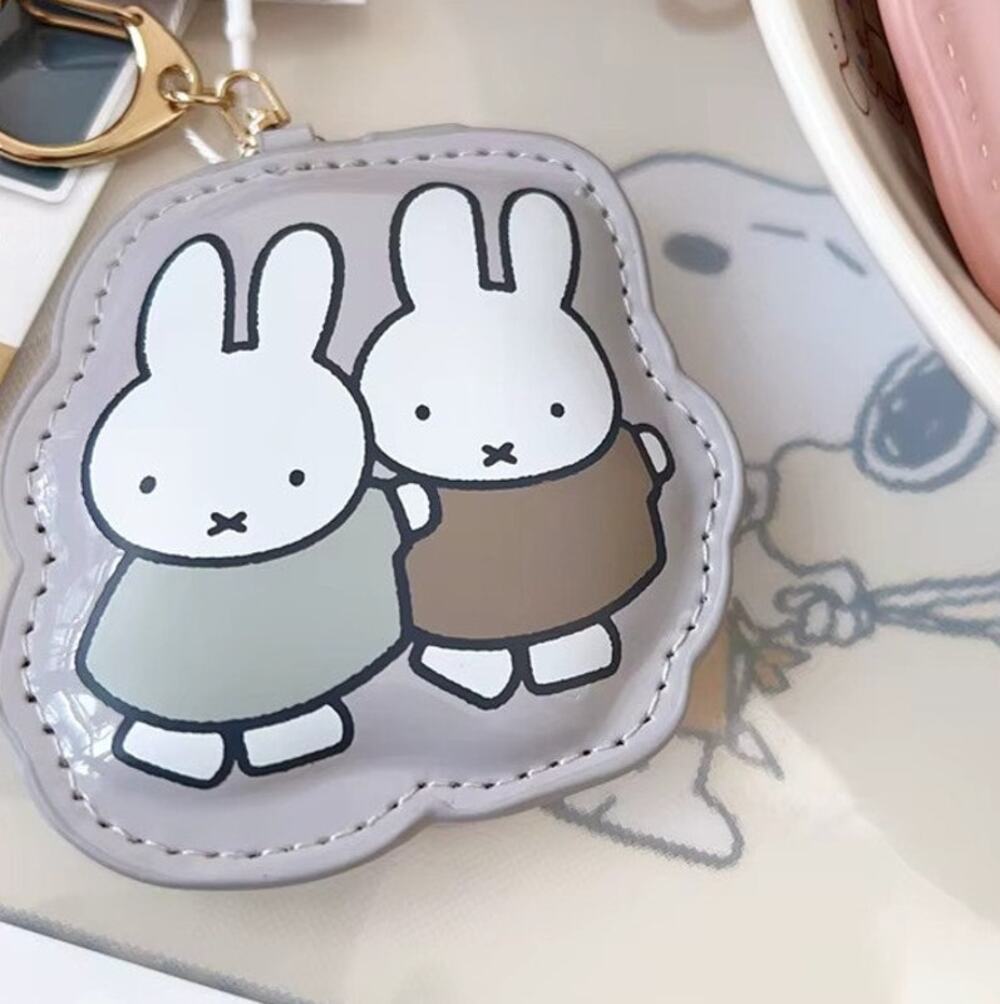 Gray Miffy Rabbit Keychain Bag Charm - Don't Accept Offers